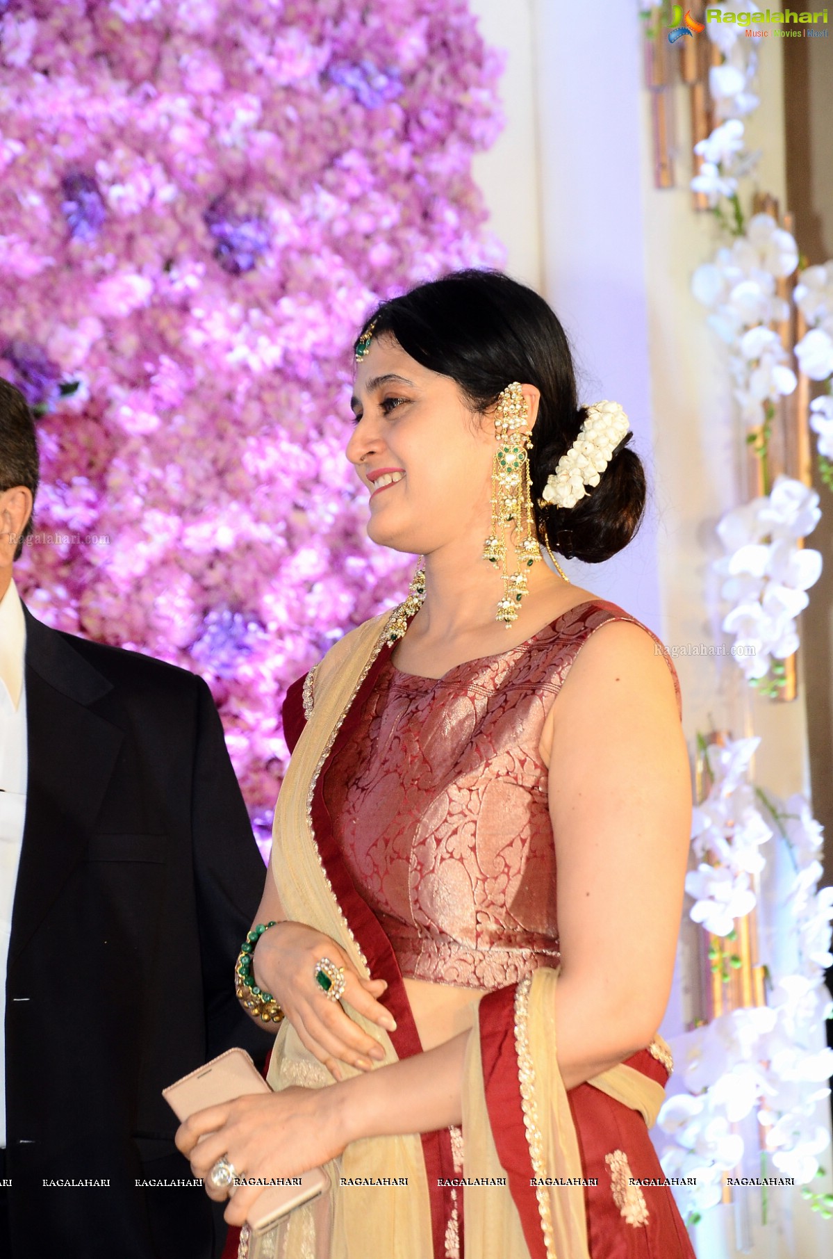 Wedding Reception of Kanak Mehra & Shan Quadras And Krishna Mehra & Lakshita Malhotra at Taj Krishna