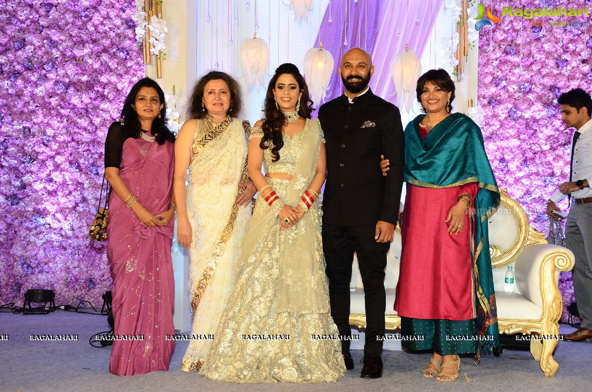 Wedding Reception of Kanak Mehra & Shan Quadras And Krishna Mehra & Lakshita Malhotra at Taj Krishna