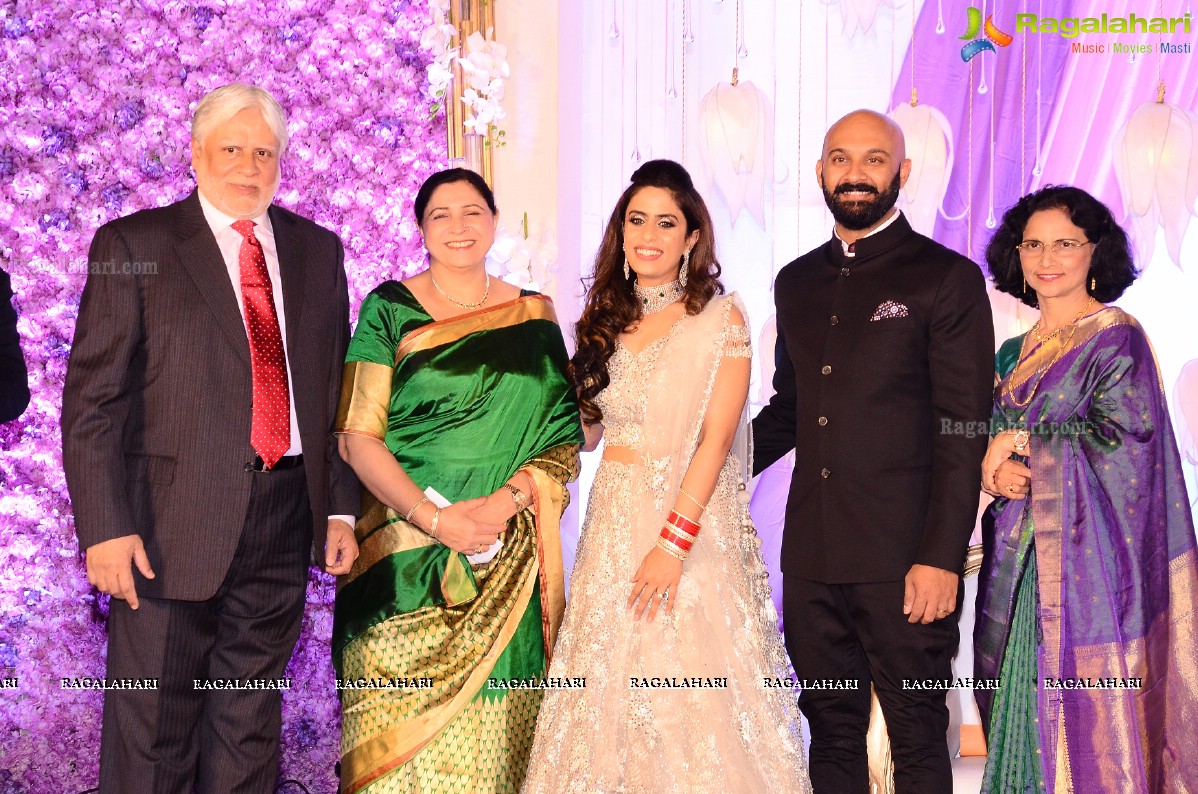 Wedding Reception of Kanak Mehra & Shan Quadras And Krishna Mehra & Lakshita Malhotra at Taj Krishna