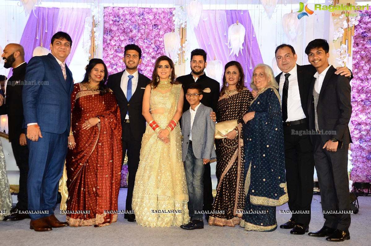 Wedding Reception of Kanak Mehra & Shan Quadras And Krishna Mehra & Lakshita Malhotra at Taj Krishna