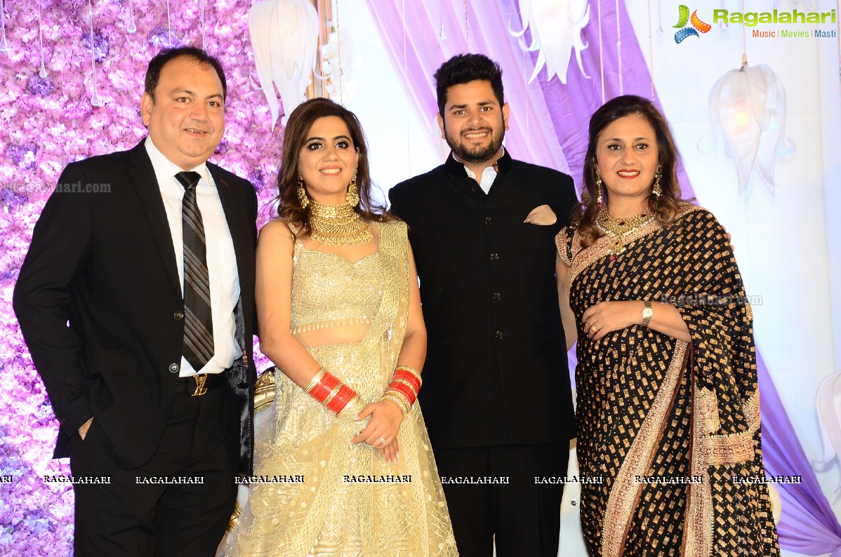 Wedding Reception of Kanak Mehra & Shan Quadras And Krishna Mehra & Lakshita Malhotra at Taj Krishna