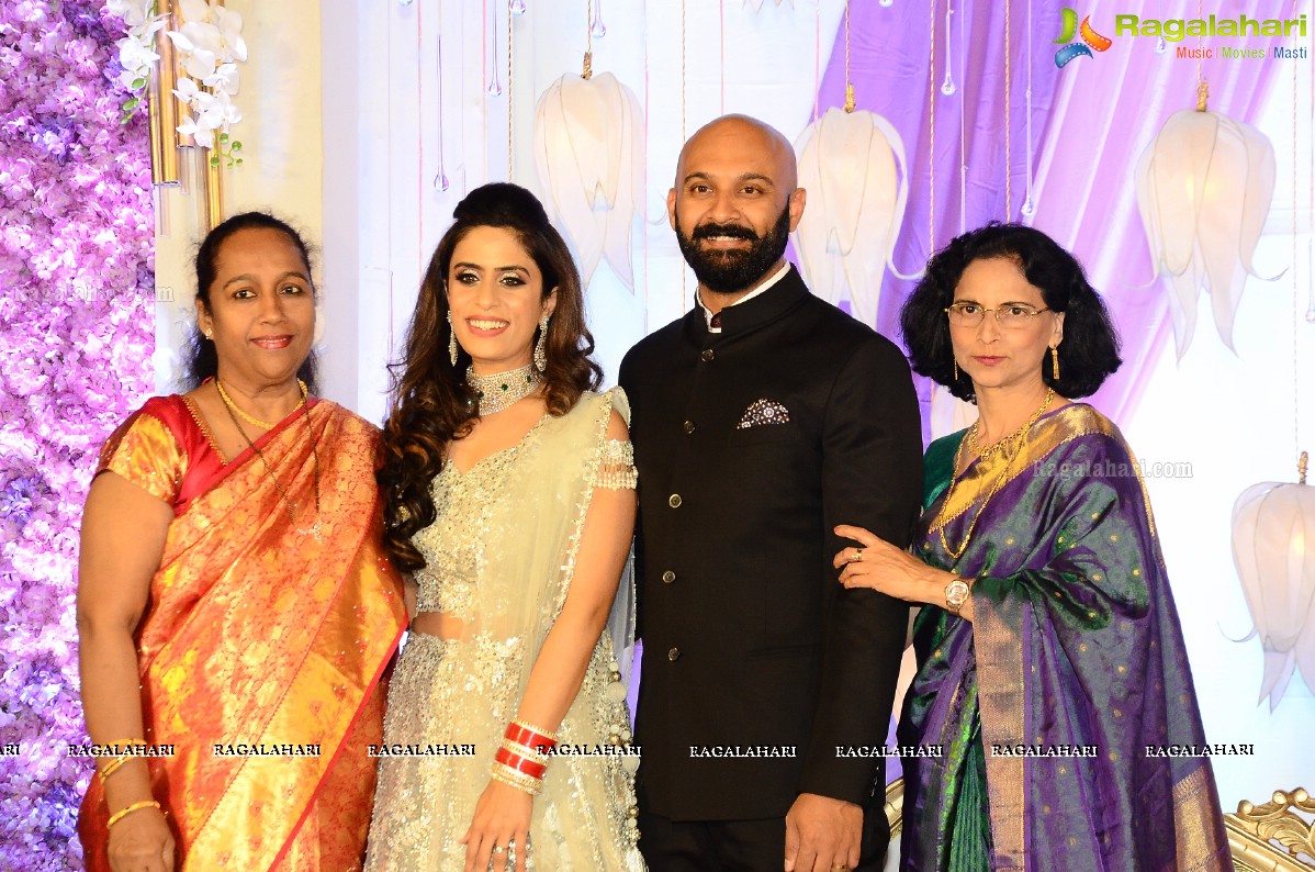 Wedding Reception of Kanak Mehra & Shan Quadras And Krishna Mehra & Lakshita Malhotra at Taj Krishna