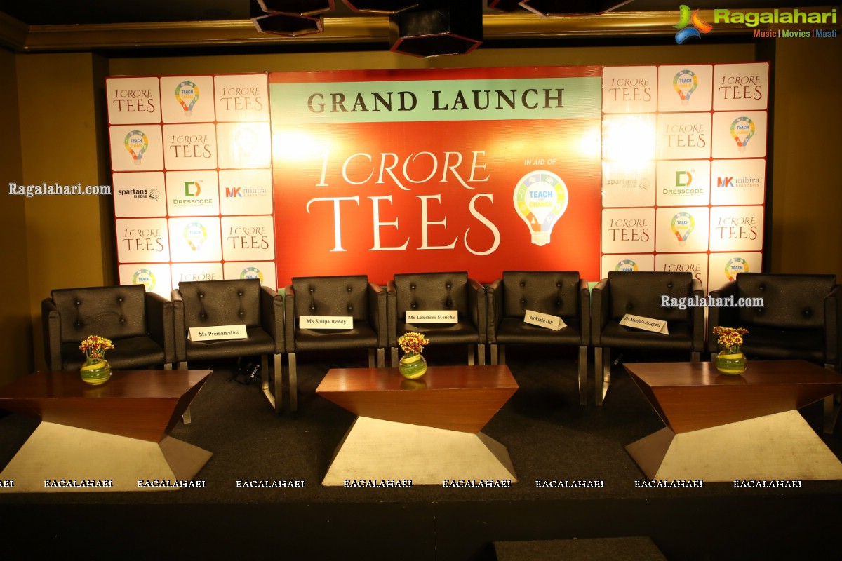 1 Crore Tees Social Campaign in association with Teach for a Change