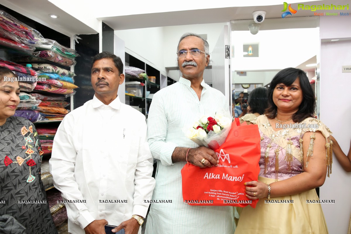 Fashion Designer Alka Manoj Studio at Banjara Hills inaugurated by G. Kishan Reddy