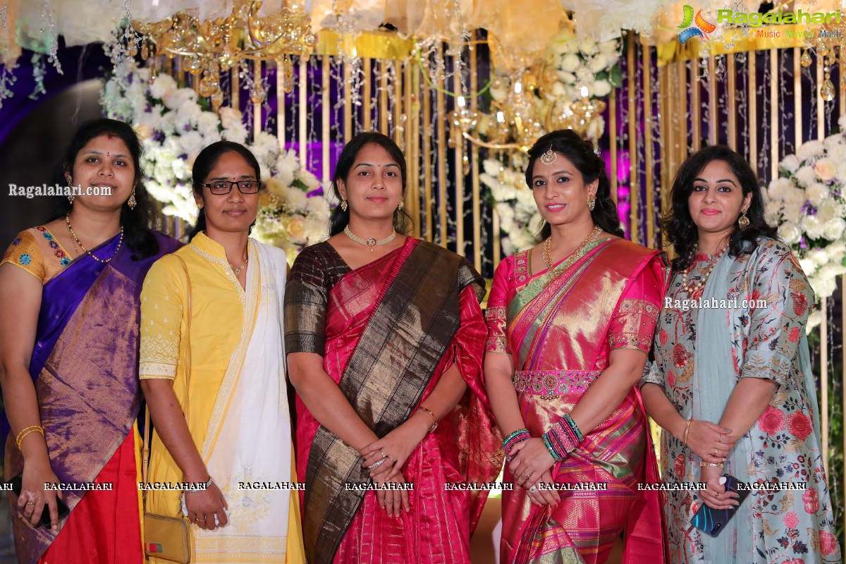 Tollywood Celebrities at Ananya Tallamudi’s Half Saree Ceremony