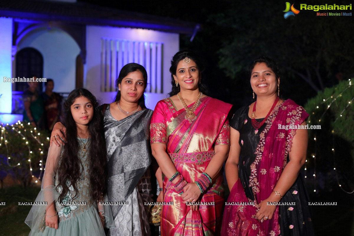 Tollywood Celebrities at Ananya Tallamudi’s Half Saree Ceremony