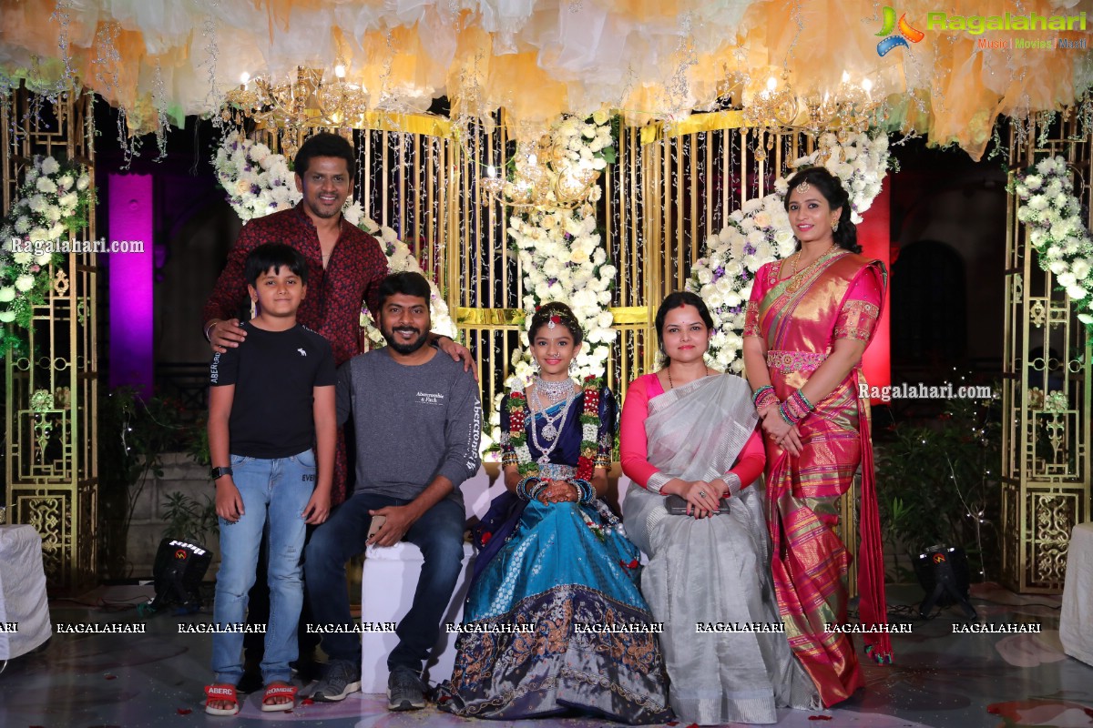 Tollywood Celebrities at Ananya Tallamudi’s Half Saree Ceremony