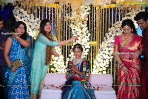 Ananya Tallamudi’s Half Saree Ceremony