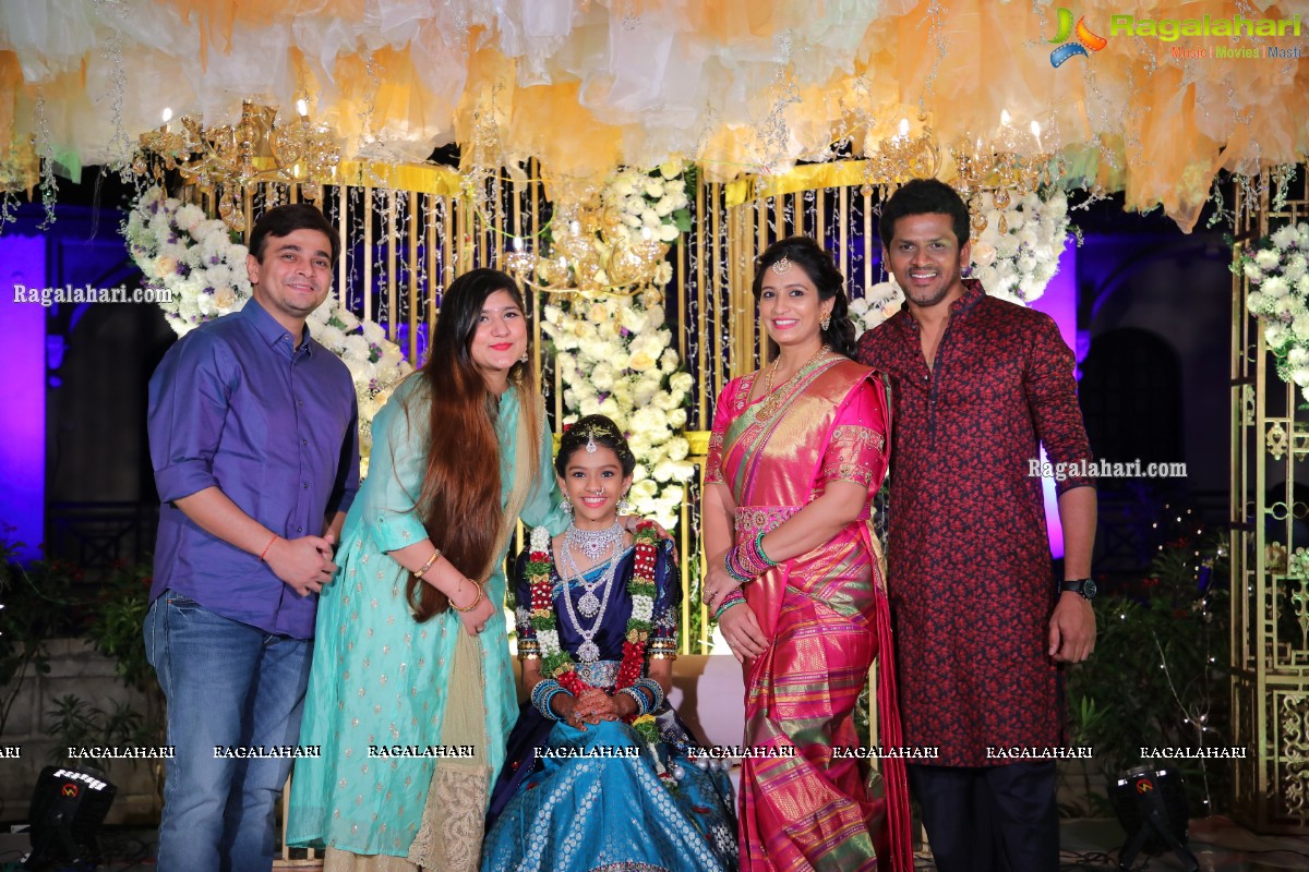 Tollywood Celebrities at Ananya Tallamudi’s Half Saree Ceremony