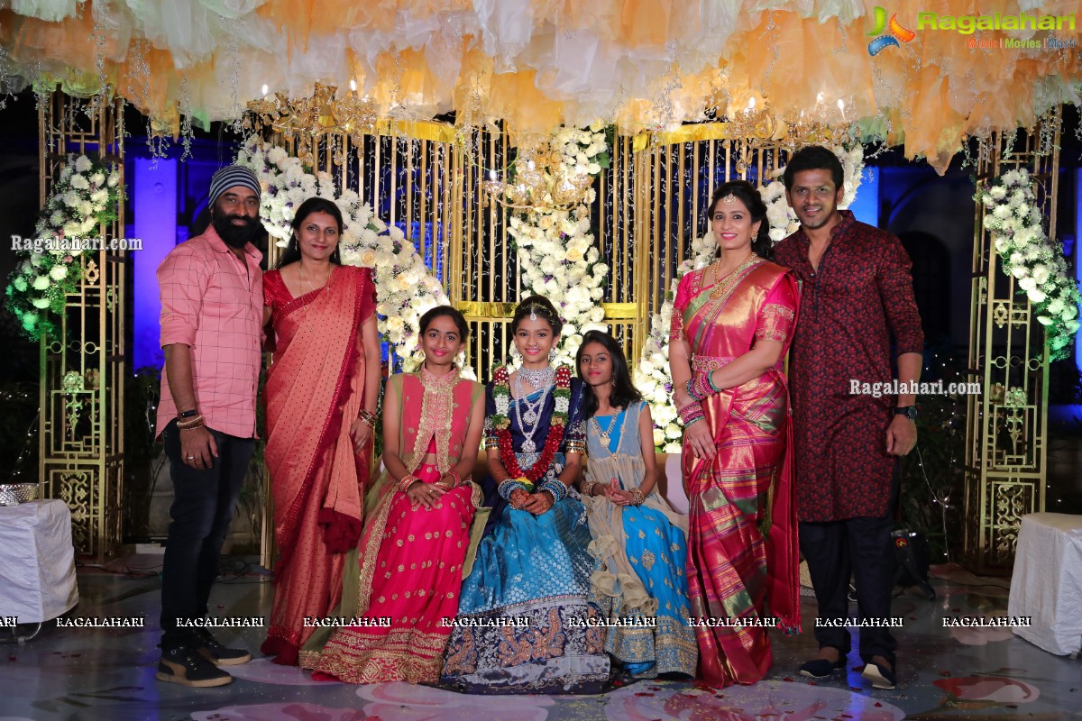 Tollywood Celebrities at Ananya Tallamudi’s Half Saree Ceremony