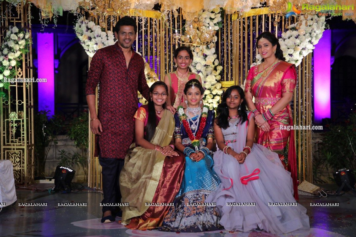 Tollywood Celebrities at Ananya Tallamudi’s Half Saree Ceremony