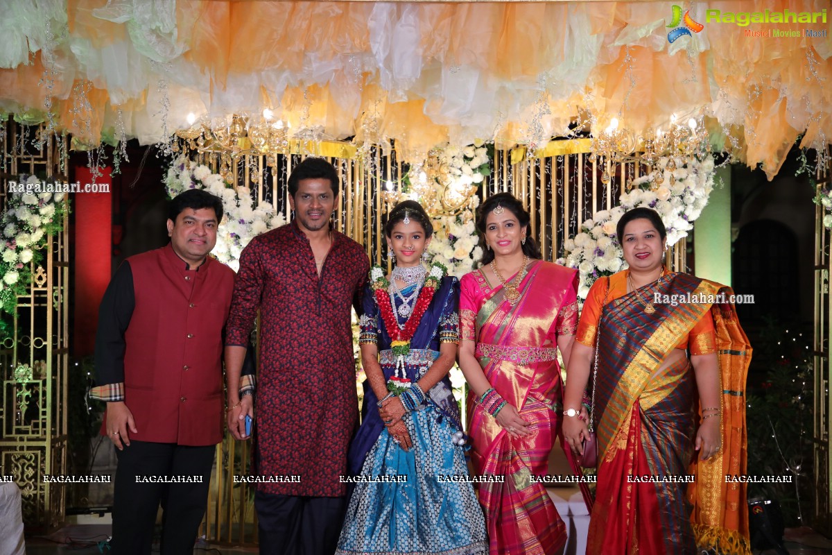 Tollywood Celebrities at Ananya Tallamudi’s Half Saree Ceremony