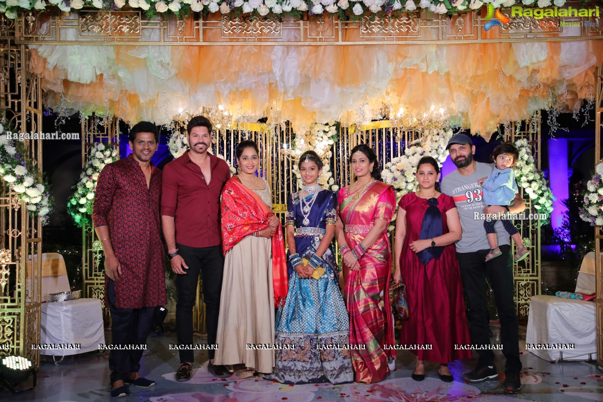 Tollywood Celebrities at Ananya Tallamudi’s Half Saree Ceremony