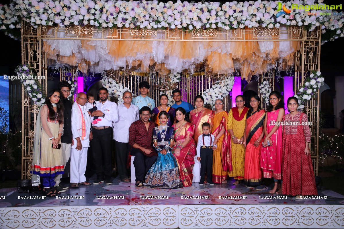 Tollywood Celebrities at Ananya Tallamudi’s Half Saree Ceremony