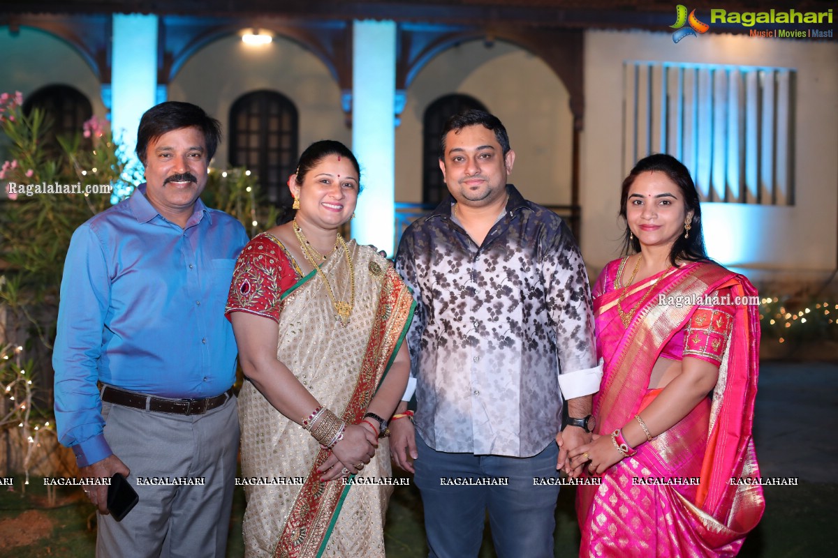 Tollywood Celebrities at Ananya Tallamudi’s Half Saree Ceremony