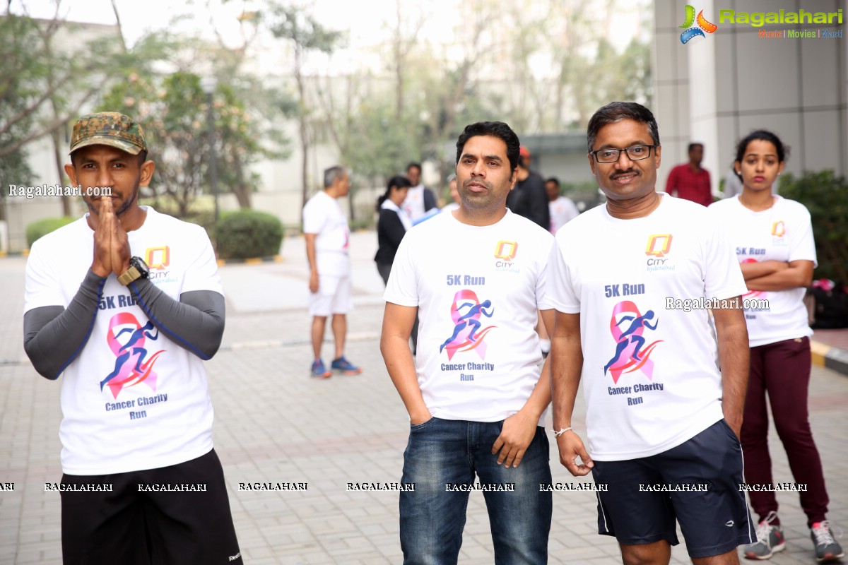 Q City Hyderabad to Organises Cancer Run 2020 at Gachibowli