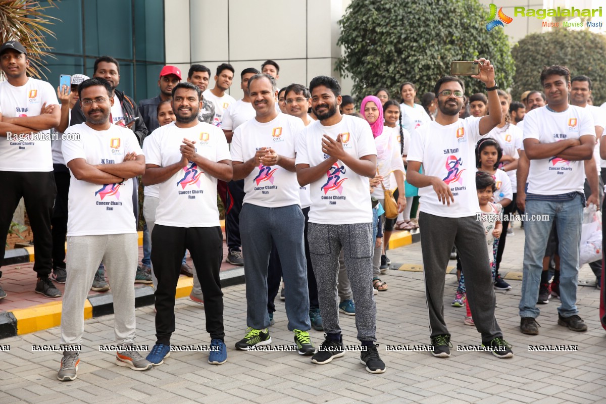 Q City Hyderabad to Organises Cancer Run 2020 at Gachibowli