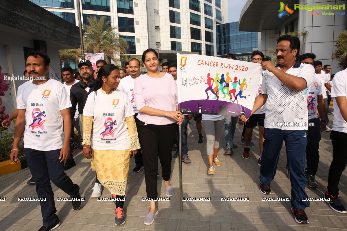 Q City Hyderabad to Organises Cancer Run 2020 at Gachibowli