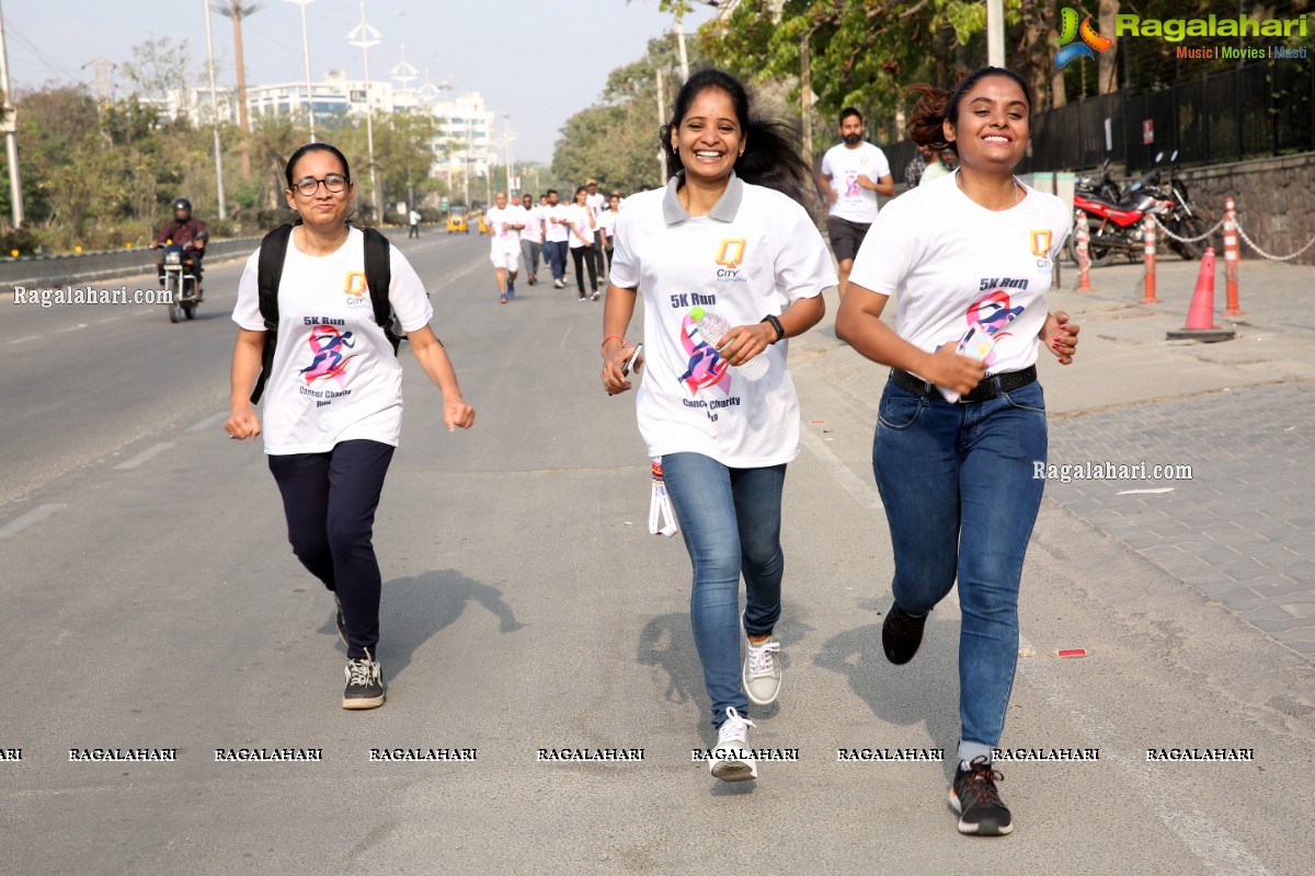 Q City Hyderabad to Organises Cancer Run 2020 at Gachibowli