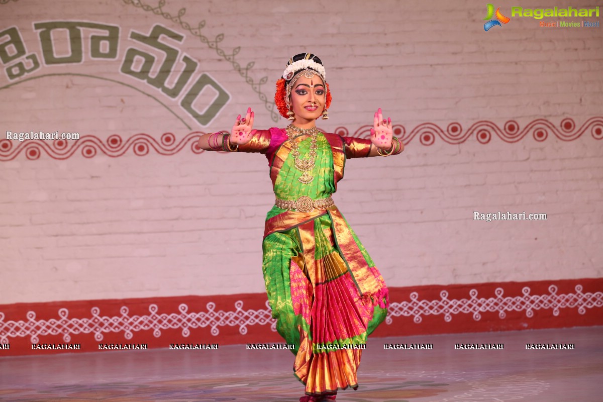 Chinmayi Nrityalaya Students' Kuchipudi Dance Performance at Shiplaramam 