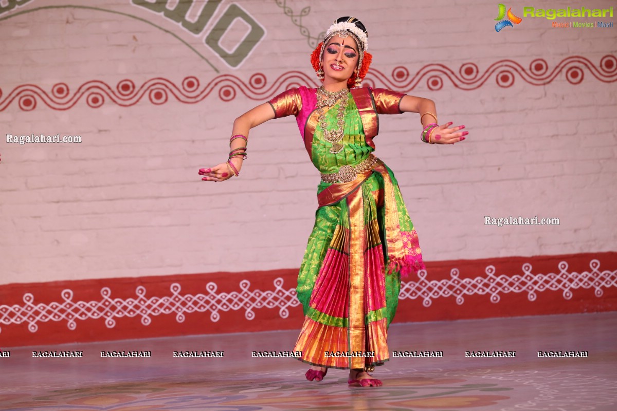 Chinmayi Nrityalaya Students' Kuchipudi Dance Performance at Shiplaramam 