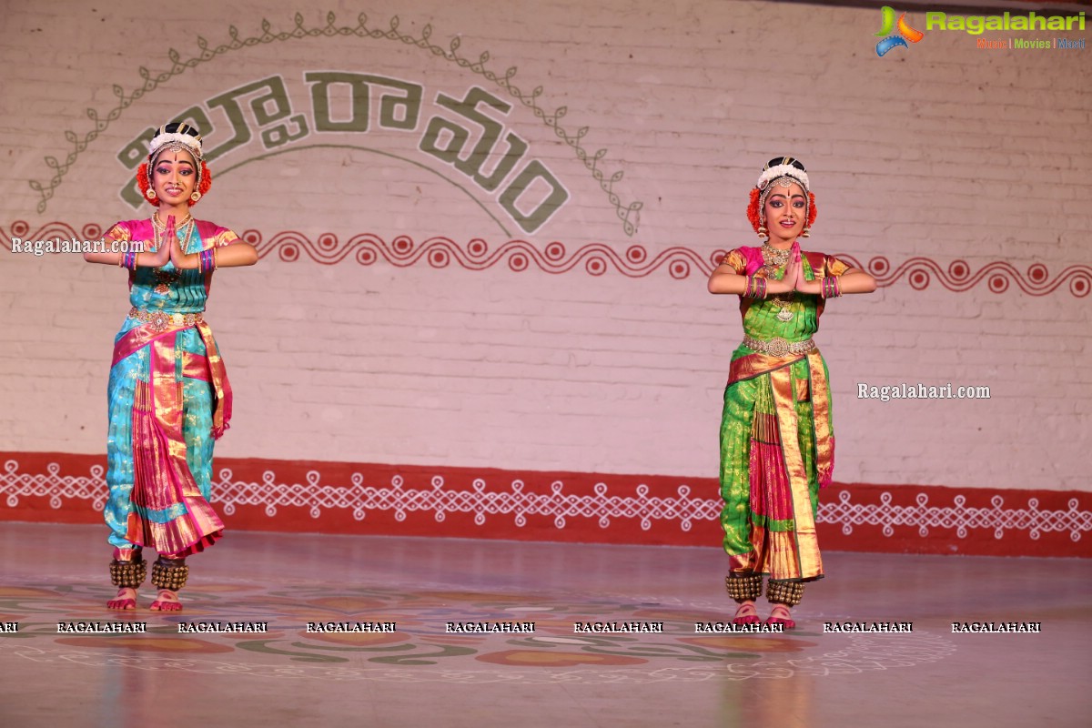 Chinmayi Nrityalaya Students' Kuchipudi Dance Performance at Shiplaramam 