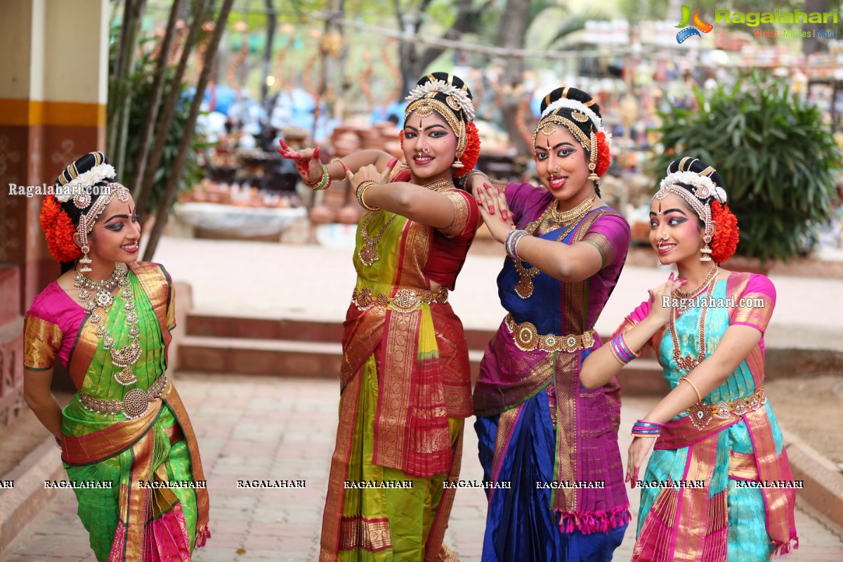 Chinmayi Nrityalaya Students' Kuchipudi Dance Performance at Shiplaramam 