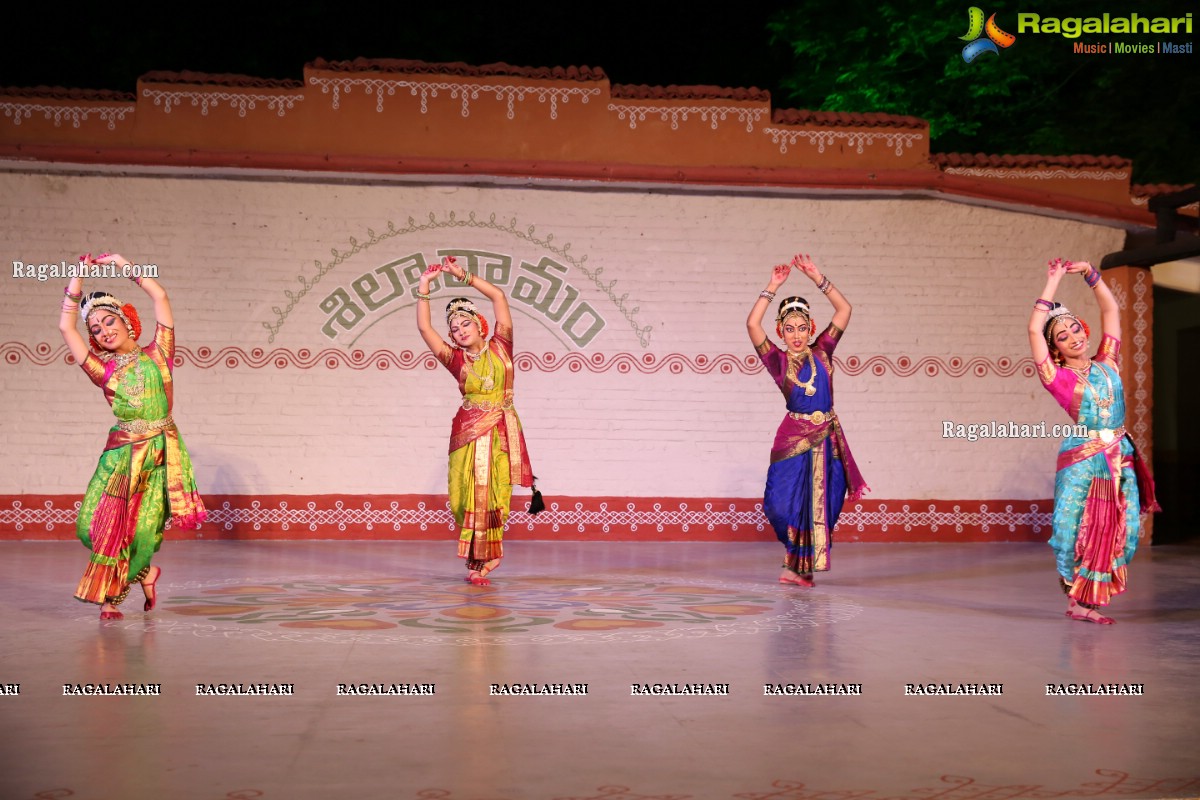 Chinmayi Nrityalaya Students' Kuchipudi Dance Performance at Shiplaramam 