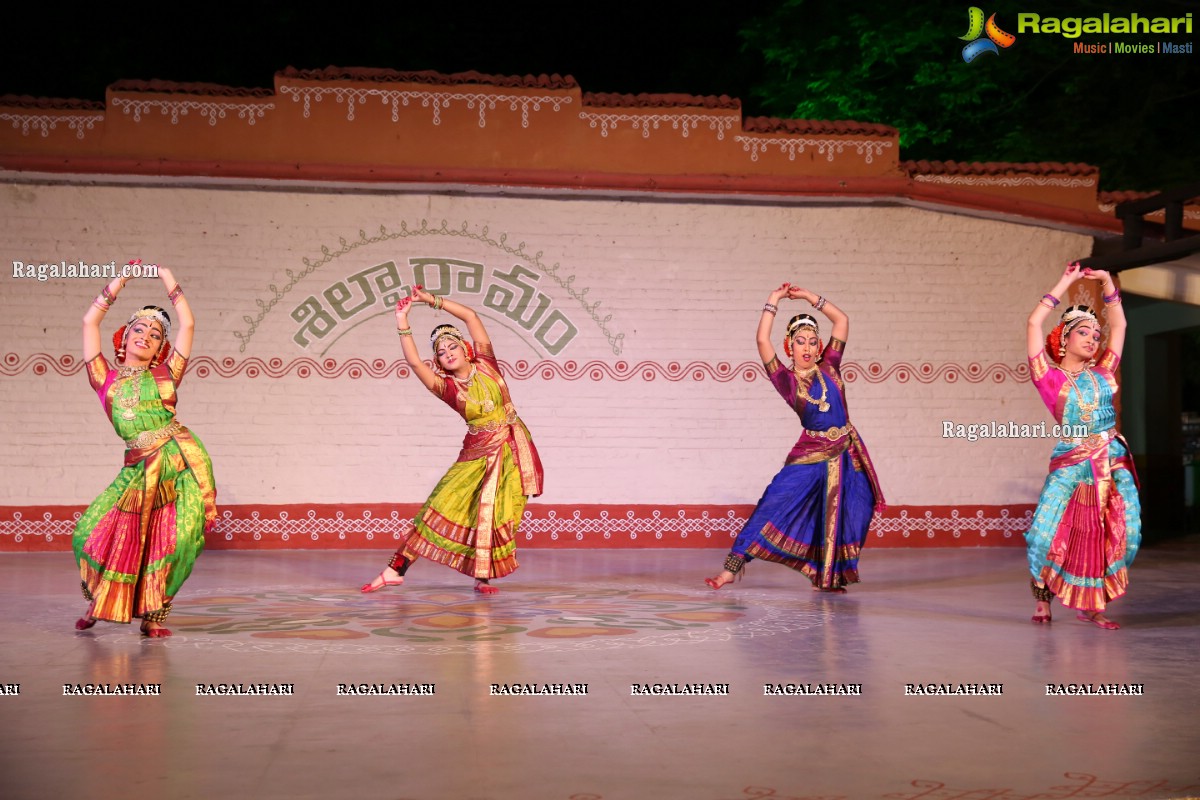 Chinmayi Nrityalaya Students' Kuchipudi Dance Performance at Shiplaramam 