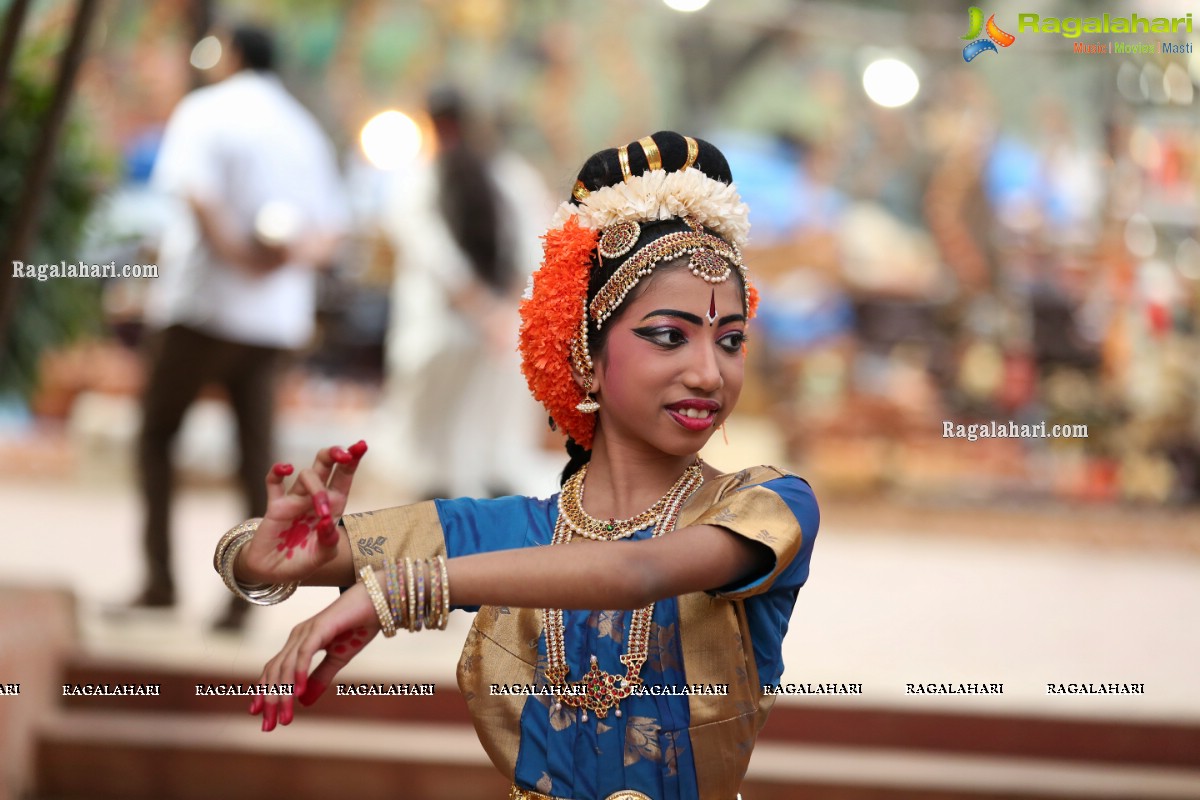 Chinmayi Nrityalaya Students' Kuchipudi Dance Performance at Shiplaramam 