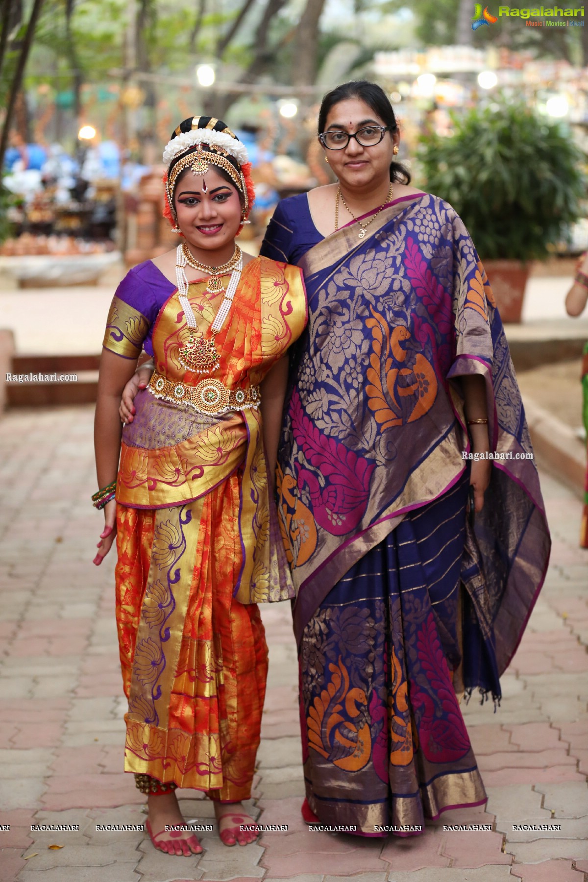 Chinmayi Nrityalaya Students' Kuchipudi Dance Performance at Shiplaramam 