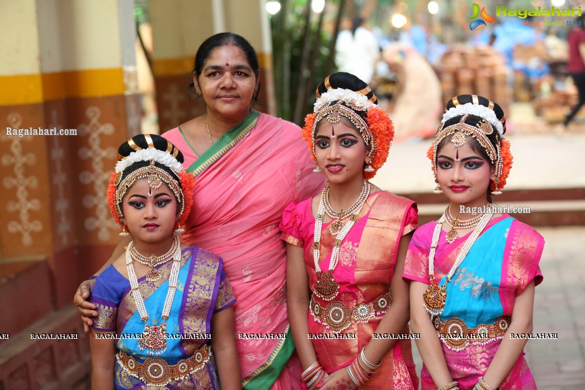 Chinmayi Nrityalaya Students' Kuchipudi Dance Performance at Shiplaramam 