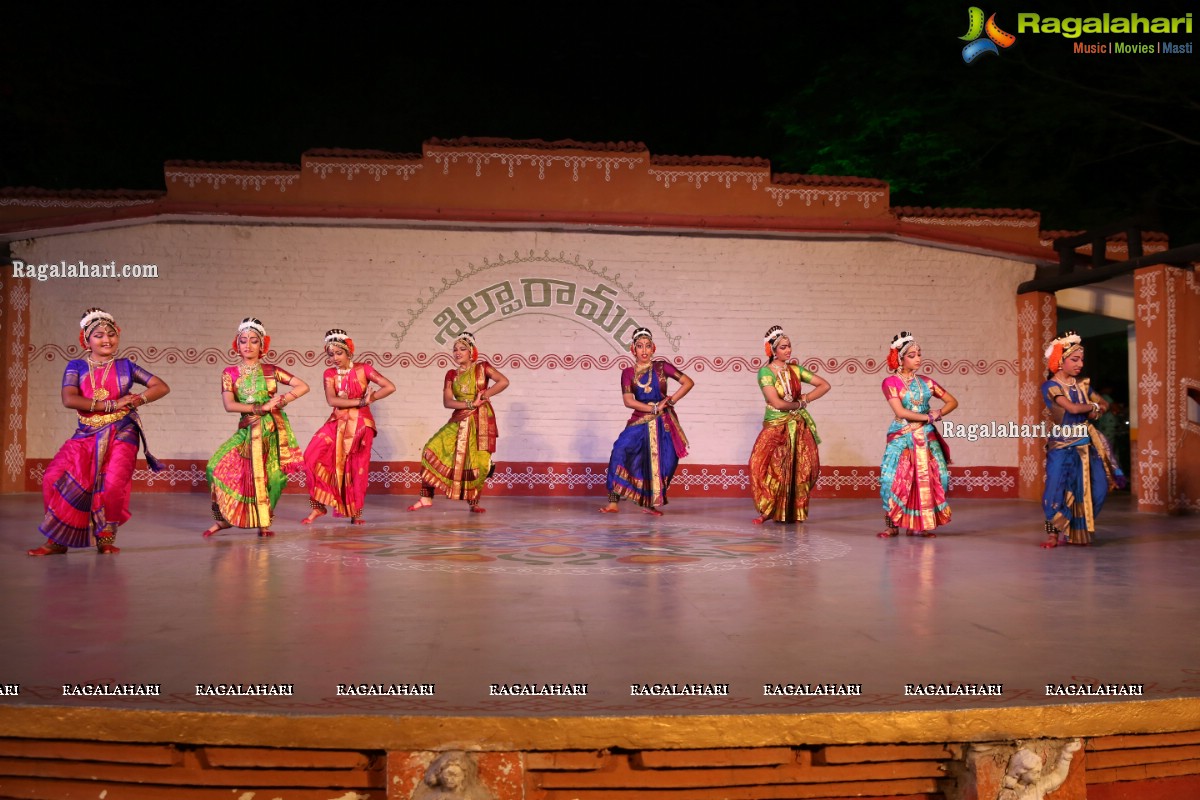 Chinmayi Nrityalaya Students' Kuchipudi Dance Performance at Shiplaramam 