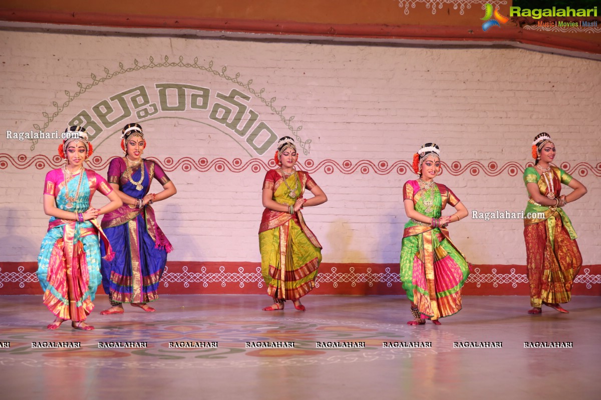 Chinmayi Nrityalaya Students' Kuchipudi Dance Performance at Shiplaramam 