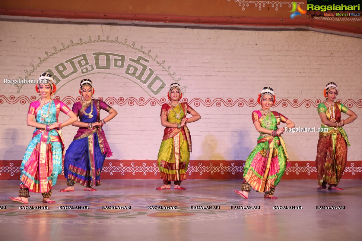 Chinmayi Nrityalaya Students' Kuchipudi Dance Performance at Shiplaramam 