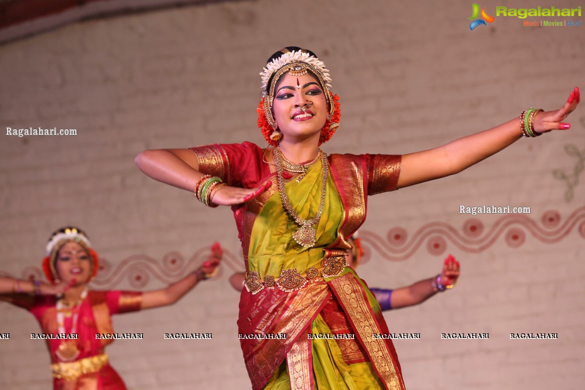 Chinmayi Nrityalaya Students' Kuchipudi Dance Performance at Shiplaramam 