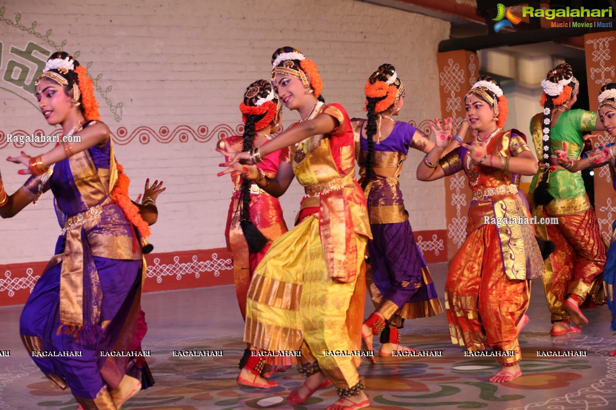 Chinmayi Nrityalaya Students' Kuchipudi Dance Performance at Shiplaramam 