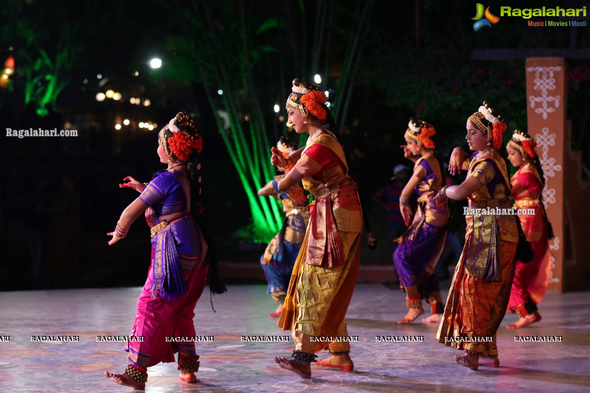 Chinmayi Nrityalaya Students' Kuchipudi Dance Performance at Shiplaramam 