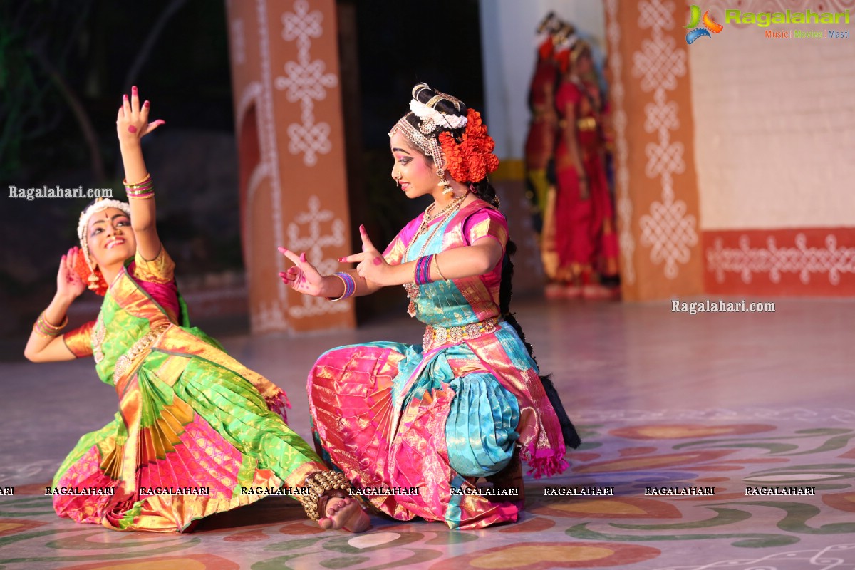 Chinmayi Nrityalaya Students' Kuchipudi Dance Performance at Shiplaramam 