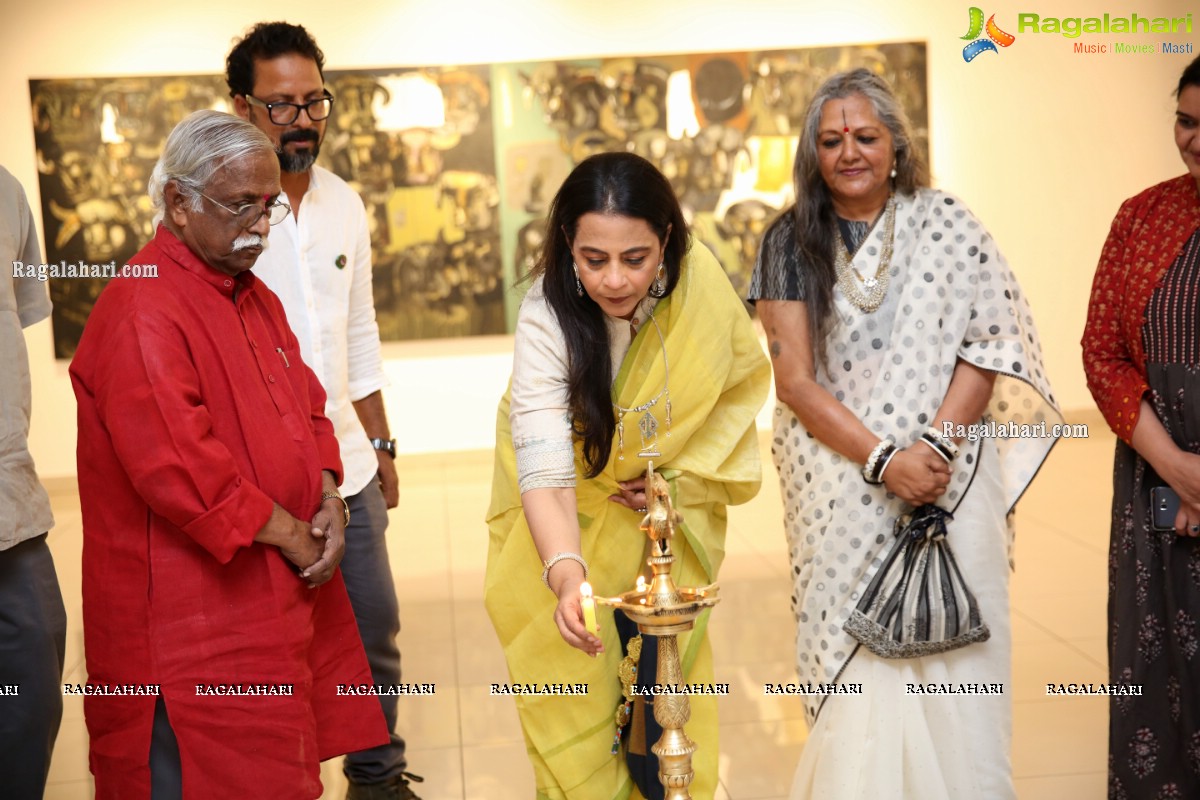 Chitramayee State Art Gallery February 2020 - Exhibition of Paintings