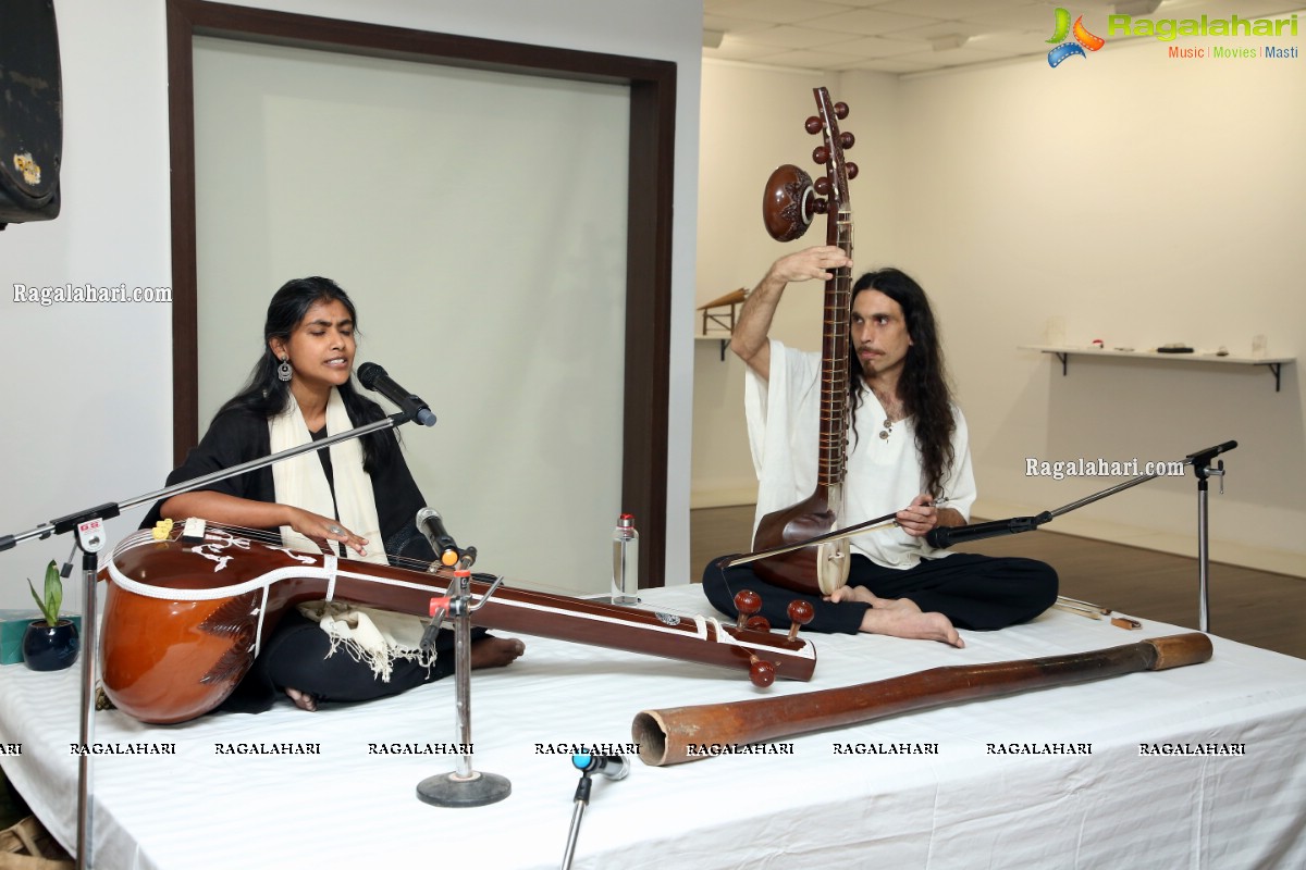 Concert by duo Azarak with Alexandre Jurain & Sukanta Bose at Dhi Artspace