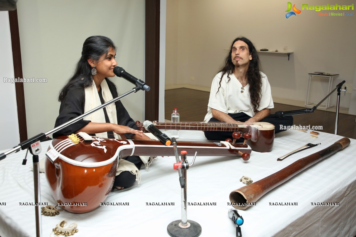 Concert by duo Azarak with Alexandre Jurain & Sukanta Bose at Dhi Artspace