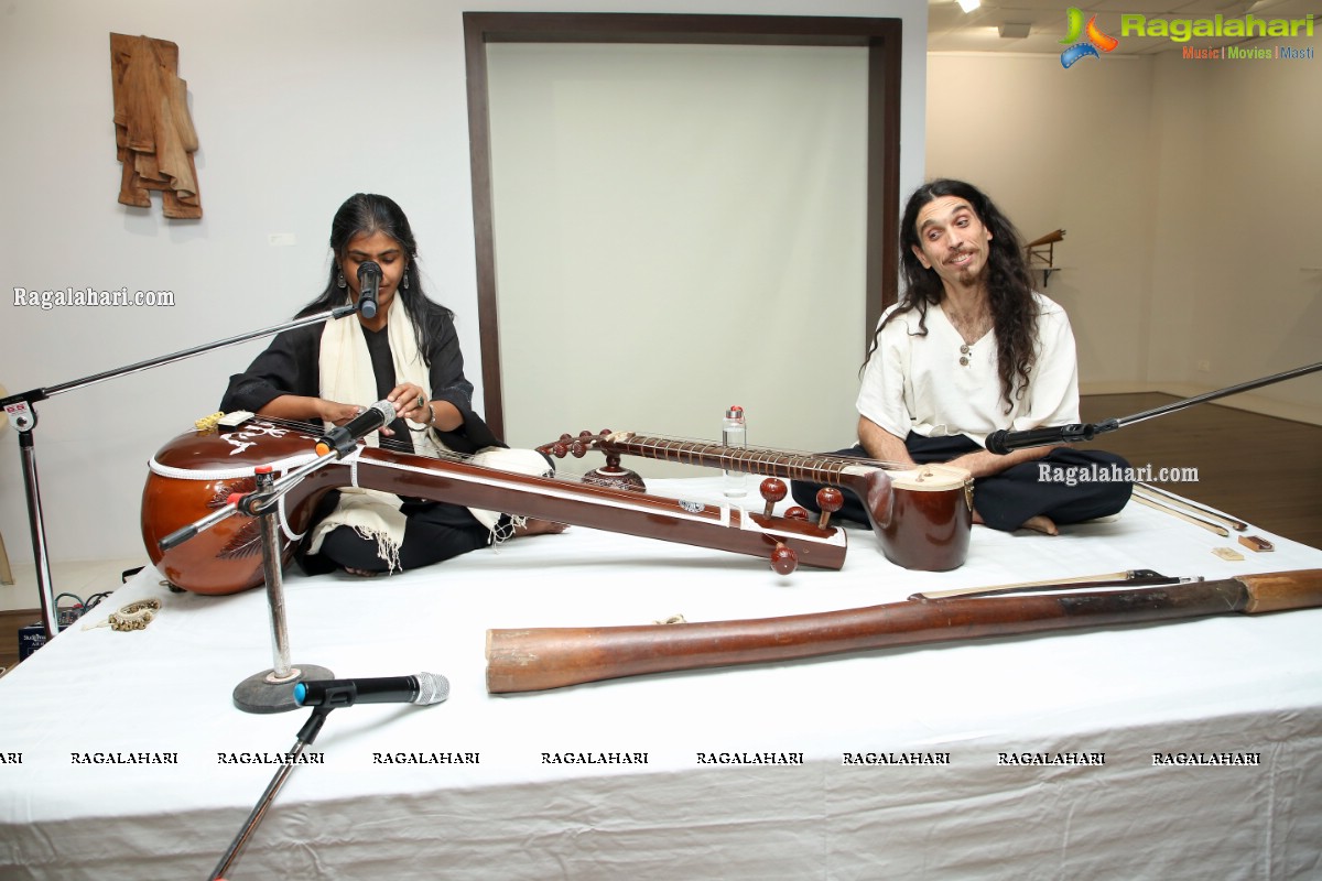 Concert by duo Azarak with Alexandre Jurain & Sukanta Bose at Dhi Artspace