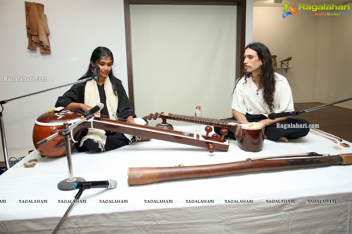 Concert by duo Azarak with Alexandre Jurain & Sukanta Bose at Dhi Artspace