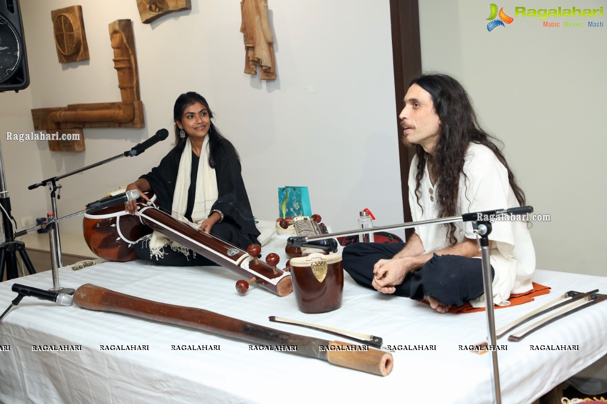 Concert by duo Azarak with Alexandre Jurain & Sukanta Bose at Dhi Artspace