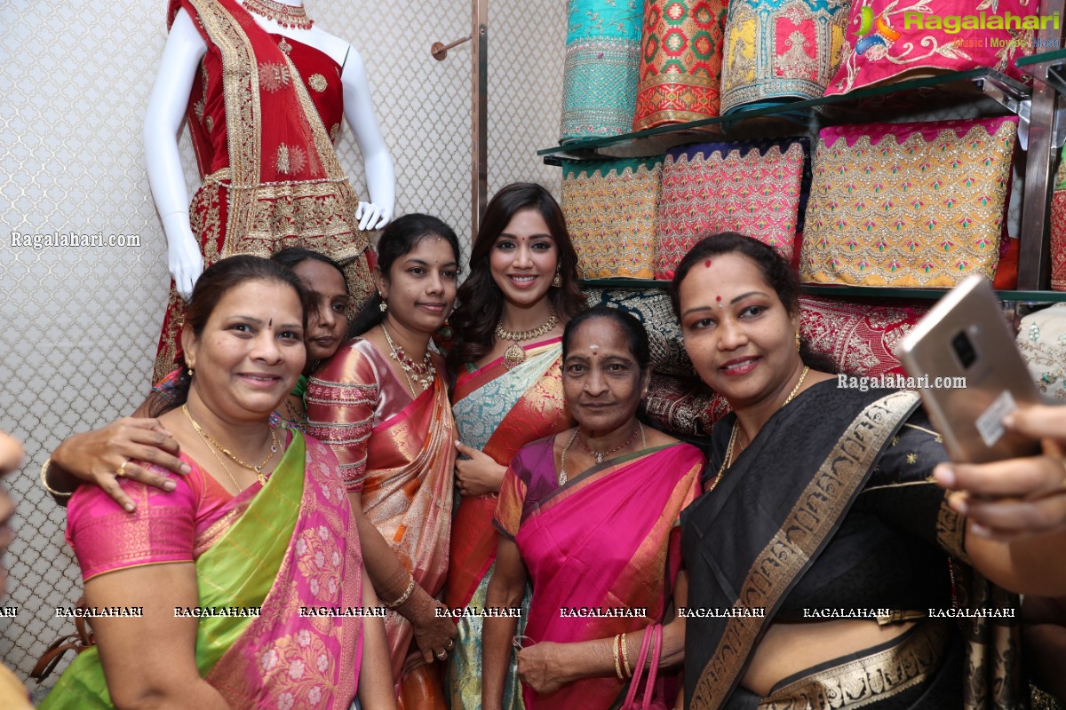 GV Mall Opening at Kothagudem by Mehrene Kaur and Nivetha Pethuraj