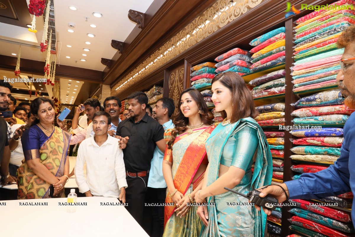 GV Mall Opening at Kothagudem by Mehrene Kaur and Nivetha Pethuraj