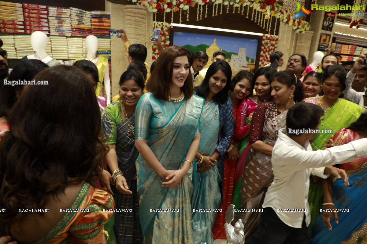 GV Mall Opening at Kothagudem by Mehrene Kaur and Nivetha Pethuraj