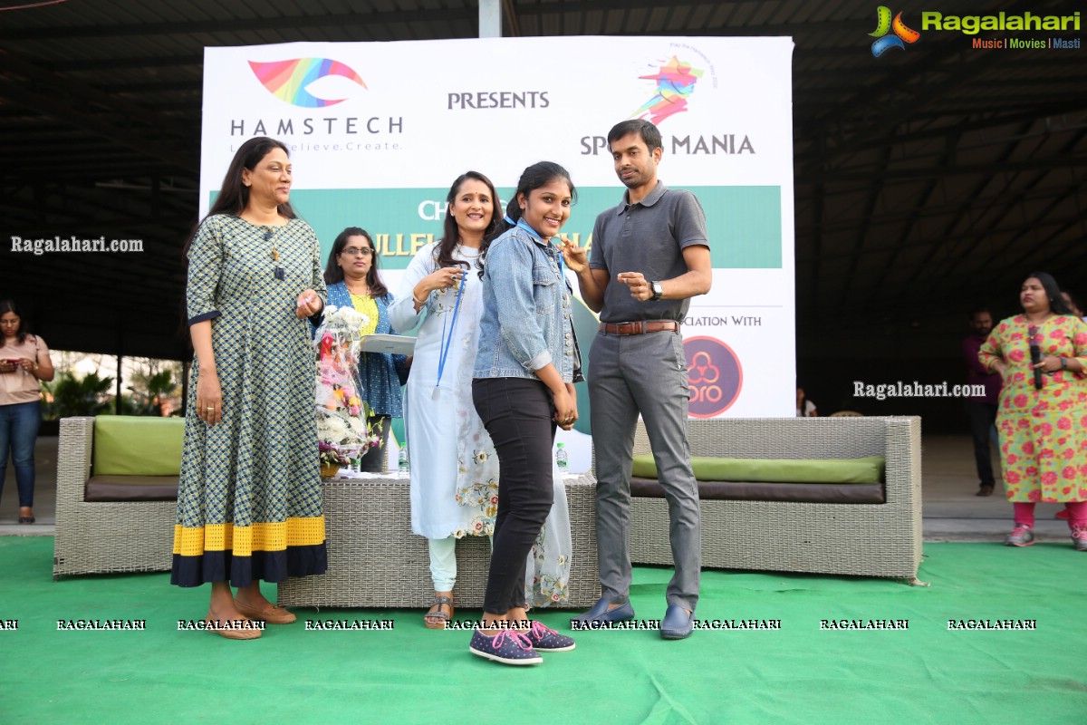 Hamstech Sports Mania 2020 at ORO Sports Village, Shankarpally