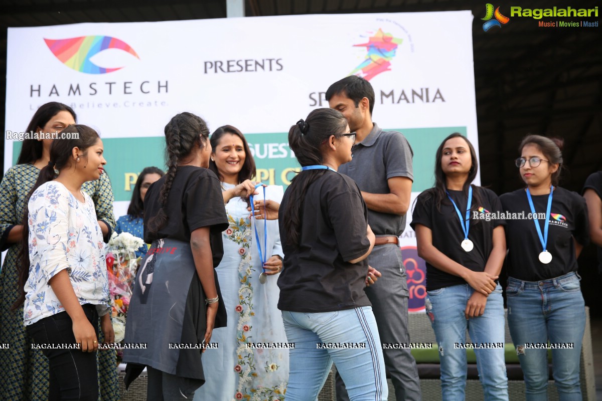 Hamstech Sports Mania 2020 at ORO Sports Village, Shankarpally